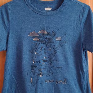 NYC Design Tee - MED (Old Navy)